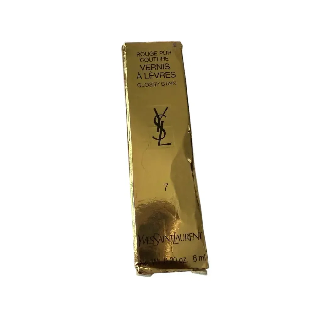 Yves Saint Laurent Rouge pur Couture Glossy Stain 7 Coral Aquarelle 6 ml / 0.2oz